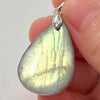 Blue Labradorite Pendant Irregular Shape Bead Stone Orange Necklace for Men Women - Image 34