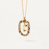 Silver Gold Letters A Z Initial Necklace Zirconia Letter Pendant Long Chain Say My Name Jewelry - Image 9