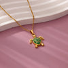Colored Turtle Pendant Necklace for Women Summer Beach Female Charm Necklace Beads Chain Cute Stainless Steel Jewelry collar - Image 5