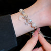 Light Star Moon Bracelet For Women Shiny Zircon Crystal Beads Bracelets Bangles Jewelry Party Gifts A - Image 4