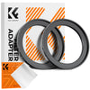 Step Up Ring Aviation-grade Aluminum Filter Adapter Ring 2-pack Cleaning Cloth Lens Ring for ND Cpl UV Lenses Filter - Image 33