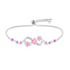 Bracelet Silver Lucky Symbol Zircon Bracelet Jewelry For Woman Romantic Valentine's Day Jewelry Gifts - Image 7