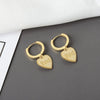 Cute Snowflower Christmas Earring Pave Cubic Zirconia Hoop Earrings for Women Christmas Jewelry - Image 10