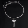 Shiny Rhinestone Butterfly Tassel Waist Chain Sexy Beach Navel Belly Piercing Body Chain Jewelry Accessories for Women