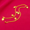 Stainless Steel Bracelets on the Leg Heart Charm Long Chain Foot Anklet 27cm Bohemian Accessories Jewelry Gifts - Image 5