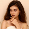Elegant Pearl Ring 316L Stainless Steel Women's Ring Gold Plated Accessories - Image 13
