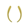 Long Dipper Ear Hook Clip on Earrings for Women Moon Curved Metal Ear Climbing Ear Cuff Piercing Earrings Jewelry Gifts - Image 5