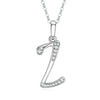 26 English Letter Zircon Pendant Necklace Temperament Personality Necklaces Jewelry Gift - Image 17
