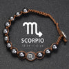 Hand Knitted 12 Zodiac Bracelets Hematite Stainless Steel Leo Libra Bracelet Couples Friendship Gifts Bracelets Jewelry - Image 12