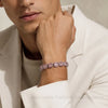 14mm Black Grey Bracelet Hip Hop Men Women Cuban Chain Bling Iced Out Rhinestones Paved Miami Necklace Jewelry - Image 5