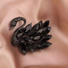 Classic Rhinestones Swans Brooches for Women Unisex Creativity Animals Pins Banquets Party Backpack Gifts Jewelry Accessories - Image 1