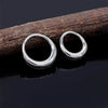 Smooth Hinged Hoop Clicker in 316L Stainless Steel for Nose Septum and Cartilage - Image 16