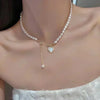 Imitation Pearl Tassel Flat Snake Bone Necklace For Women Personalized Daily Accessory Party Jewelry Birthday Gifts - Image 10