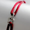 Two Oval Rings Interlock Steel Rope Bracelet - Image 3