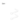 2pcs Clear Surgery Bioflex Nose Rings Belly Rings Septum Eyebrow Lip Cartilage Earring Industrial Plastic Piercing Jewelry - Image 27