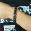 14mm Black Grey Bracelet Hip Hop Men Women Cuban Chain Bling Iced Out Rhinestones Paved Miami Necklace Jewelry - Image 3