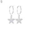Silver Needle Vintage Shell Pendant Hoop Earrings Women's Pearl Conch Gold Earrings Jewelry Gifts - Image 43