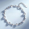 Silver Star Beaded Bracelets For Women Double Layered Adjustable Bracelet Party Jewelry - Image 15