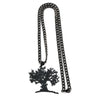 Gothic Hollow Skull Tree of Life Pendant Necklace for Women Men Stainless Steel Silver Color Scary Tree Chain Necklaces Jewelry - Image 3