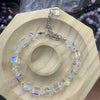 European and American style square crystal chain bracelet, and - Image 3
