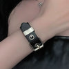 Cool Punk Bracelets Men Women Retro Bracelet Adjustable Wrist Belt Buckle Styles Cuff Bangle Bracelet for Party Club Daily Wear - Image 3
