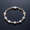 Water Drop Cubic Zirconia Tennis Bracelet for Weddings and Parties - Image 2