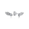 Infinity and Heart Stud Piercing Earrings with Crystal Accents - Image 8
