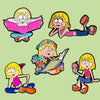3-10pcs/Set Classic Cartoon Characters Enamel Pin Brooch for Woman Metal Pin Badge Shirt Brooches for Men Woman Jewelry Gifts - Image 2