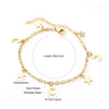 Stainless Steel Anklets Bracelets For Women Tassel Starfish Charm Gold Color Link Chain On Leg Foot Jewelry - Image 20