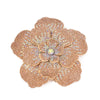 Rhinestone Camellia Brooches for Women Fabrics Flower Corsage Jewelry Wedding Party Badge Lapel Pins Accessories - Image 13