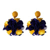 Flower Dangle Earrings For Women Vintage Fairy Wedding Party Jewelry Accessoies - Image 2