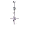 Stainless Steel Belly Button Ring Butterfly Pearl Shell Colorful Starfish Belly Button Ring Body Piercing Jewelry - Image 20