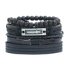 Classic Hand-Woven Leather Bracelet Multilayer Men Bracelets Punk Beads Bangle for Friend Charm Jewelry Gifts - Image 33