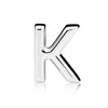 Silver Charms Beads A-Z Letters Virgo Aries Fit Pan Bracelets Necklaces Jewelry For Women - Image 11