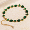 Mix Style Green Micro-inlaid Zircon Tennis Bracelet for Women Men Bracelet Jewelry Accessories - Image 5
