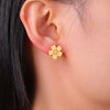 Cute Flower Sakura Stud Earrings for Women Stainless Steel Piercing Earrings Jewelry Birthday Valentine Gift - Image 6
