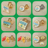 Customize Any Your Design Logo Single and Double Crossed Friendship Flags Lapel Pins Brooches Badges Lapel Pins - Image 1
