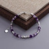 Silver Bracelet Red Persimmon Beaded Elastic Lucky Good For Woman Girl Jewelry Gift - Image 41