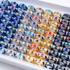 10pcs/lot Simple Stainless Steel Ring For Men Women Beautiful Punk Jewelry Vintage Birthday Party Gifts - Image 5