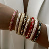 Colorful Star Crystal Beads Christmas Multi Element Bracelets for Women Men Santa Claus Snowflake Tree Bracelet Year Jewelry - Image 1