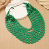 Geometric Round Wooden Beads Handmade Beaded MultiLayer Long Necklaces For Women Vacation Party Jewelry - Image 8