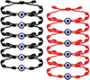 12pcs Couple Evil Eye Red Bracelet Women Men 7 Knot Lucky Handmade Braided String Adjustable Family Friendship Bracelet Jewelry - Image 10