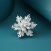 Zircon Snow Brooch Women's Small Pin Rhinestone Jewelry - Image 5