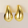 Tobest European Style Punk Geometric Half Metal Big Ball Round Earrings for Women Girls Party Accessories - Image 27