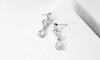 Vintage Flower Shape Zircon Water Drop Crystal Pendant Dangle Women's Earrings Bridal Wedding Jewelry - Image 13