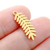 5Pcs/Lot Arrive Leaf Pendant Hollow Leaves Stainless Steel Charms for Earrings Bracelet Necklace Jewellery Making - Image 7
