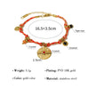 Vintage Stainless Steel Charms Necklaces for Women Boho Pink Blue Rope Chains Bracelets Jewelry Sets - Image 10
