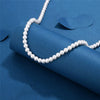 Pearl Necklace Men Simple Handmade Strand Bead Necklace Men Jewelry for Women Girls Wedding Banquet Necklaces - Image 4