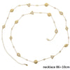 Gold Color Shell Cz Charm Long Double Layer Necklace For Women Girl Holiday Delicate Jewelry - Image 8