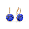 Gold Color Classic Bella Drop Earring for Women Wedding Birthday Crystals from Austria Round Cut Dangle Pierced Jewelry - Image 15